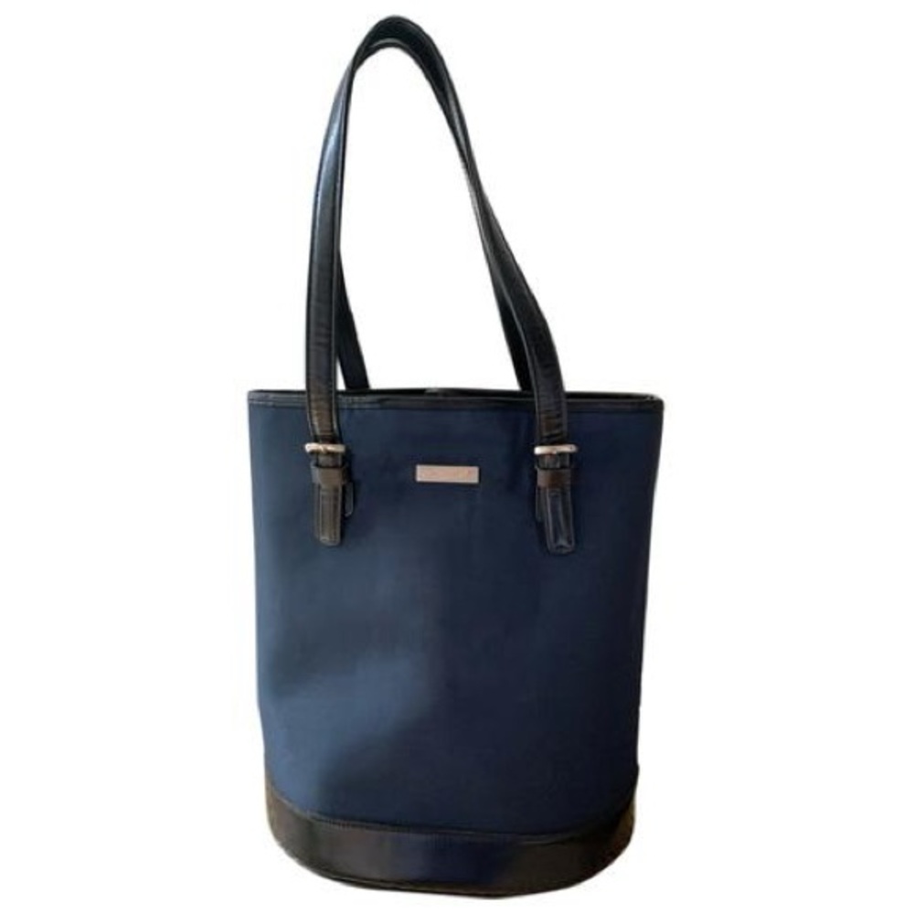 Burberry Blue Label The Bucket Bag, Canvas Leather Bucket Bag Adjustible Straps